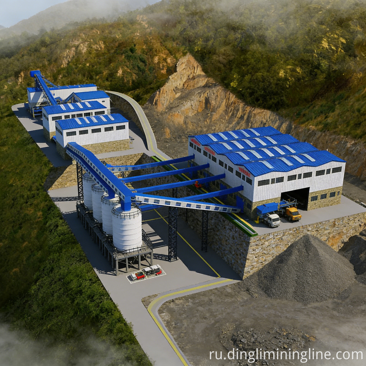 Mobile Stone Production Line